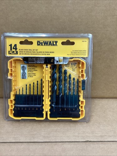Dewalt piece black oxide - 14-piece,