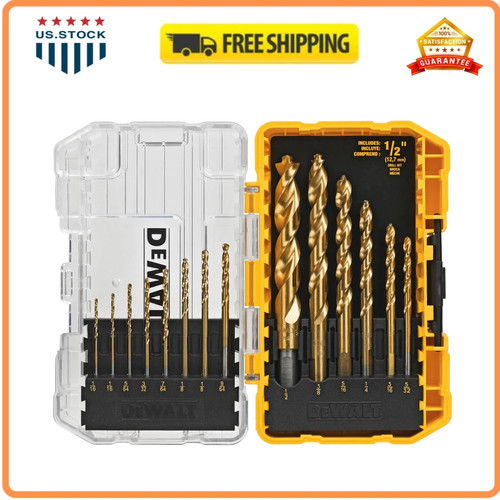 Dewalt drill bit set - dewalt, titanium