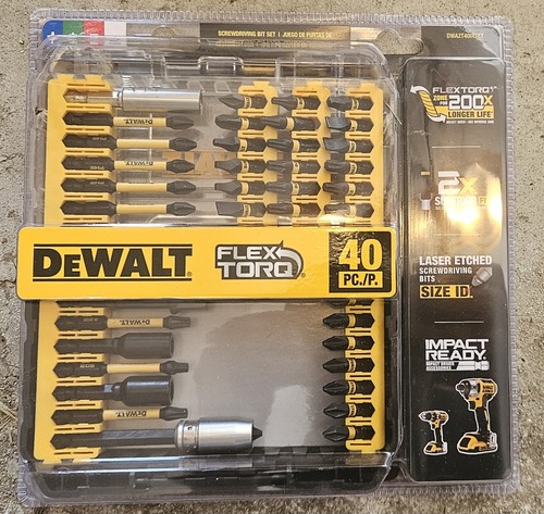 Dewalt new flextorq piece - flextorq, 40-piece