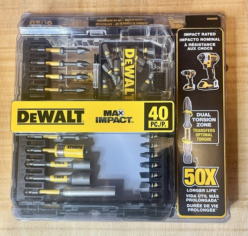 New dewalt max - new, 40-piece